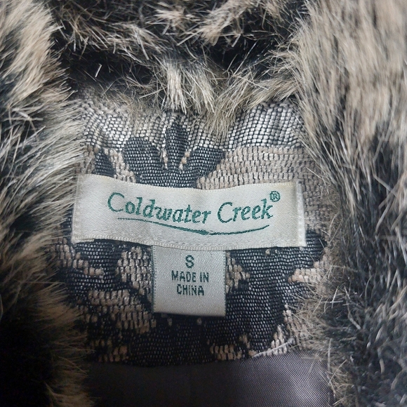 Coldwater Creek Women's Patchwork Vest Size 8 - Picture 2 of 13